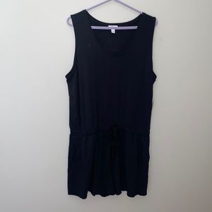 NWT Daily Ritual black short romper